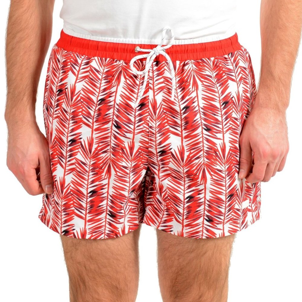 Hugo Boss Men's "Piranha" Swim Board Shorts
